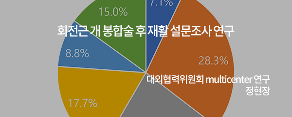 회전근 개 봉하뵤술 후 재활 설문조사 연구